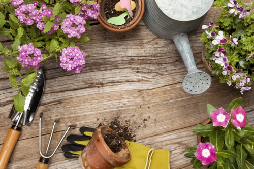 Patio installation planning for a local garden in Anerley
